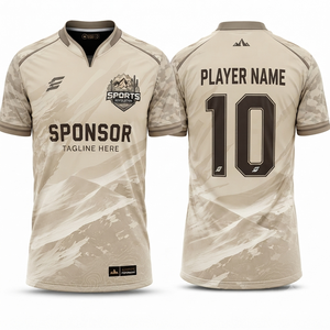 ชุดฟุตบอลสั่งทำจากโรงงานโดยตรง เสื้อฟุตบอลระบายอากาศได้ดี ผ้าโพลีเอสเตอร์คุณภาพพรีเมียม ชุดทีม OEM ผลิตตามสั่ง - Product Image 4