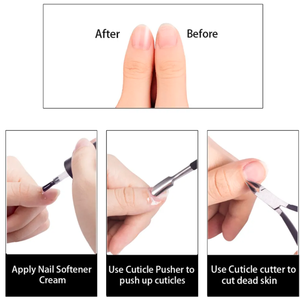 Cortaúñas profesional de acero inoxidable de alta calidad para manicura y pedicura, herramienta para quitar cutículas de salón de Spa para uso en belleza - Product Image 5