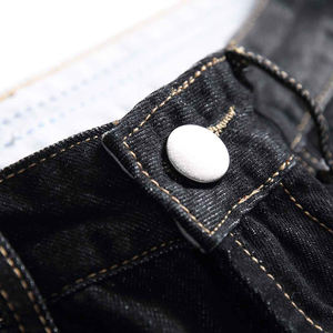 Wholesale Price <b>Men</b> Denim <b>Shorts</b> Casual Travel Wear Relaxed Fit 100% Cotton Solid Dark Washed <b>Black</b> High-quality Eco-Friendly - Product Image 3