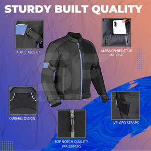 เสื้อแจ็กเก็ตมอเตอร์ไซค์ชาย/500D กันน้ำเสื้อแจ็กเก็ตมอเตอร์ไซค์ - Product Image 4