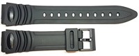 Bracelet de montre intelligent unisexe 3122 noir en caoutchouc sport avec boucle en aluminium, respirant, étanche, souple et réglable