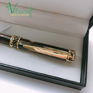 Stylo fait main vietnamien. Fabriqué à partir de coquilles de nacre noire soigneusement sélectionnées, offrant une qualité irréprochable. Fait à la main Vietnam Sûr à utiliser - Product Image 2