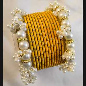 2026 nouveaux modèles de haute qualité à la main bracelets en verre Churiyan ensemble indien pakistanais vêtements de fête de mariage pour les femmes - Product Image 2