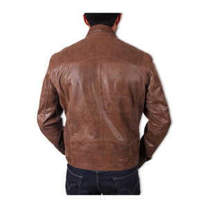 Cremallera de piel de oveja, diseño personalizado, informal, cuero genuino - Product Image 2