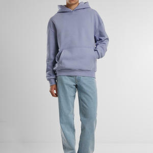 เสื้อฮู้ดสวมหัวโอเวอร์ไซส์สำหรับผู้ชายผ้าโพลีเอสเตอร์/ ผ้าฝ้ายแห้งเร็วปักโลโก้พิมพ์ดิจิตอลฤดูใบไม้ร่วง - Product Image 3