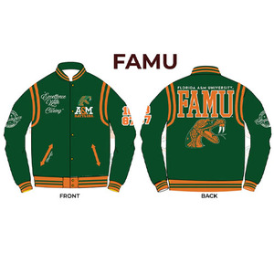 Florida A & M University FAMU Mock-Up Chaqueta universitaria - Product Image 1