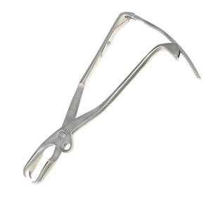 Pince de maintien d'os orthopédique Bishop 12.5 pouces mâchoire à cliquet réglable pince chirurgicale en acier inoxydable allemand de qualité supérieure - Product Image 4