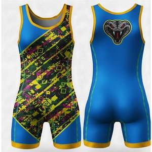 Nouveauté 2026 : Singlet de lutte personnalisé pour homme – Sans bretelles, fermeture à pression, respirant, léger, polyester et élasthanne de haute qualité - Product Image 4