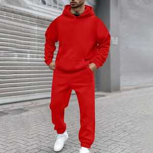 Ensembles de sweats à capuche hommes vêtements mode automne/hiver vêtements de créateur veste à capuche + pantalon costume Jogging vêtements de sport costume deux pièces - Product Image 3