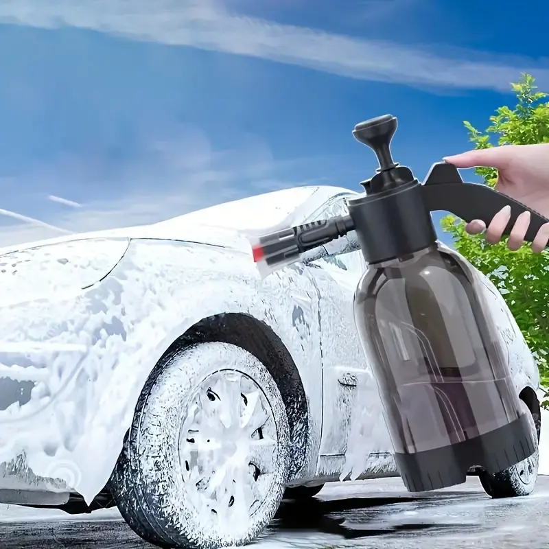हैंड पंप फोम कार वॉश स्प्रेयर बोतल वायु दबाव स्प्रेयर कार कार सफाई उपकरण बागवानी स्प्रे बोतल एयर पंप पानी की बोतल