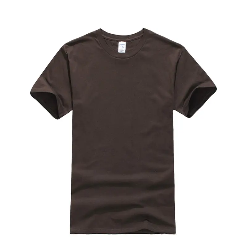 180gsm Custom Logo Blank Cotton Tshirt American Size Wholesale Men's Plain T-shirts Solid Color 100% Cotton T Shirt