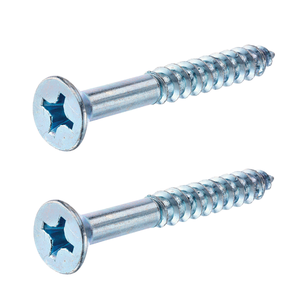 Flat Head Wood Screw Best-Selling Full Thread <b>Fasten</b> Metal Furniture Connector Bolts Ready to Ship Vietnam Manufacturer - Product Image 3