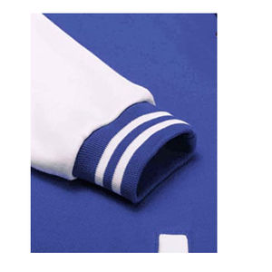 Veste surdimensionnée Streetwear à la mode pour hommes logo en relief personnalisé ours patch coton uniforme de baseball Letterman veste universitaire pour hommes - Product Image 5