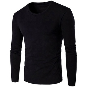 Camisetas de Jersey a la moda de invierno para hombre Logotipo personalizable Ropa transpirable cómoda de alta calidad Cuello largo Tallas grandes - Product Image 3