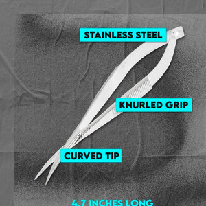 Ciseaux à ressort à retour automatique de précision pour une utilisation facile, ciseaux à ressort à prise souple - Product Image 3