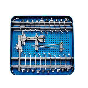 Kit d'instruments de rétraction de la colonne cervicale antérieure de haute qualité, manuel, orthopédique, en acier inoxydable allemand, instruments Pentax Medic - Product Image 1