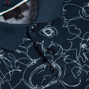 Vêtements d'été de haute qualité séchage rapide pas cher prix de gros hommes Polo T Shirt disponible en différentes couleurs - Product Image 6