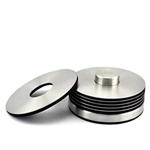 <b>Black</b> Metal Iron Coasters Set Of 4 - Product Image 6