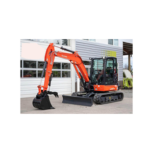 Miniexcavadora Premium Kubota, equipo compacto duradero sobre orugas, hidráulico eficiente para la construcción de paisajismo agrícola - Product Image 2