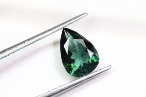 Impresionante turmalina verde piedra preciosa forma de pera 10x7mm turmalina semipreciosa piedra de corte facetado mejor para hacer joyas - Product Image 6
