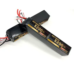 Whosale Lithium Battery 5200mah 5000mah 12s Lipo 44.4v Rechargeable Batteries For RC Car Plane Helicopter Align SAB Helicopter