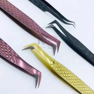 แหนบต่อขนตาปลายเรียบ จับถนัดมือ รูปหัวใจ ทนทาน เคลือบสีตามสั่ง ขายดี กำลังเป็นที่นิยม ผลิตจากสแตนเลสญี่ปุ่น - Product Image 6