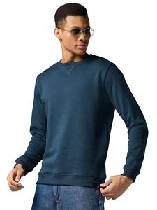 Sudadera de Forro Polar de Manga Larga para Hombre, Corte Regular, 2025, Cuello Redondo, Algodón de Alta Calidad, Impresión Digital, Ecológica, para Primavera - Product Image 3