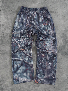 Custom Jogging Casual Y2k <b>Men's</b> Pants <b>Trousers</b> Heavyweight Stripe Straight Leg <b>Baggy</b> Flared Hunting Sweatpants - Product Image 2