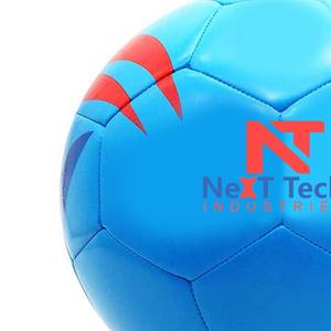 Ballon d'entraînement de football en matériau PU à des fins d'entraînement avec conception personnalisée et logo personnalisé par Next Tech Industries - Product Image 5