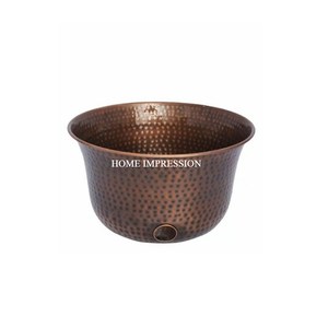 Pot de tuyau de décoration de maison de jardin écologique enduit de poudre martelée de fer fait à la main avec la conception avantageuse - Product Image 5