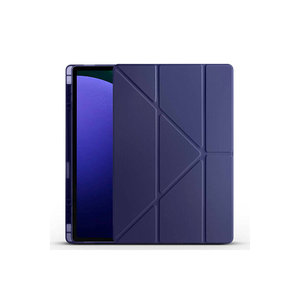 Étui intelligent pliable Netzy bleu marine pour Galaxy Tab S9 Ultra, compatible avec le compartiment pour stylet et le support - Product Image 2