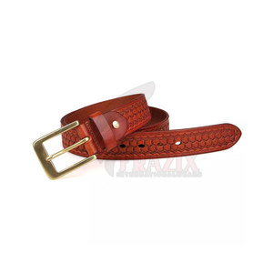 Cinturón para Hombre para Vestimenta Formal e Informal, Diseño Clásico de Cuero, Cinturón de Cuero Ajustable para Hombre, Suave, Cómodo y Elegante - Product Image 2