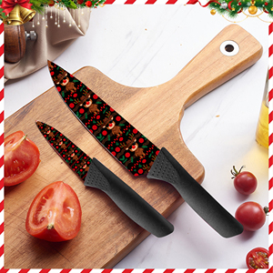 Vente en gros de couteaux de chef en céramique avec manche en plastique, design ambidextre personnalisé, durable, livraison rapide - Product Image 4