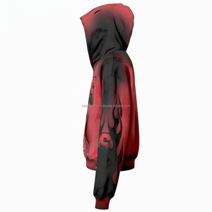 Sweat à capuche zippé à manches longues et séchage rapide pour adultes, matériel de haute qualité pour l'hiver, quantité minimale de commande bas, sweat à capuche surdimensionné pour hommes, vente en gros - Product Image 5