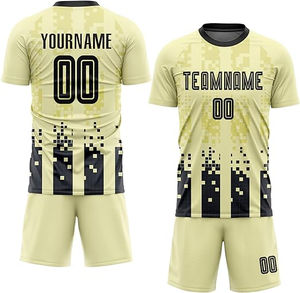 Uniforme de fútbol americano juvenil personalizado para hombre, uniforme de fútbol transpirable, camiseta de fútbol de club de poliéster 100% de secado rápido - Product Image 1