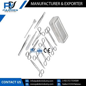 Juego de Cirugía Menor Manual de Acero con Logotipo Personalizado de Primera Calidad con Diseño OEM - Certificado CE PKDEN INDUSTRY - Product Image 3