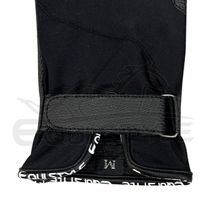 Gants d'équitation noirs pour l'hiver, avec sangle réglable, gants d'équitation à la mode, nouvelle collection, impression de texte personnalisée, gants d'équitation pour hommes - Product Image 4