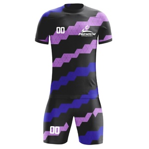 ชุดเสื้อฟุตบอลแบบกำหนดเองพร้อมกางเกงขาสั้น ชุดทีมฟุตบอลขายส่ง - Product Image 1