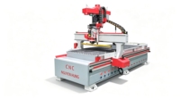 Máquina de Tallado de Madera CNC 3D Robusta de Taiwán, Sistema 2030 2040 con Base de Acero Estable para Fresadora de Madera Profesional