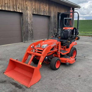 Tractor Kubota BX2670 de 25HP, usado, con cortadora de césped y cargador frontal. - Product Image 1