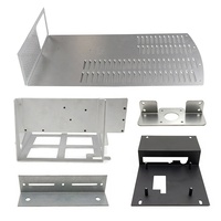 Kotak Aluminium CNC dengan Permukaan Berlapis Cat Bersertifikasi ISO9001 untuk Inverter Daya