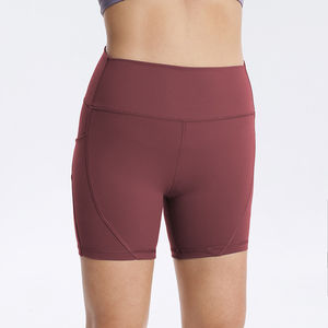 Fabricant Professionnel – Short Streetwear Femme Taille Mi-Haute en Polaire Léger, Respirant et Écologique pour le Fitness - Product Image 4