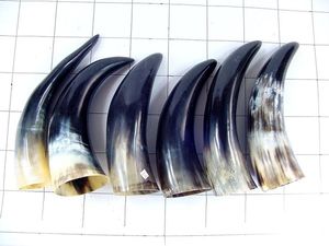 <b>Viking</b> Drinking Horn Ceramic <b>Cup</b> Christmas Gift for Mead Ale and Holiday Cheer - Product Image 5