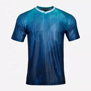 Camisetas de fútbol de Francia de poliéster 100% de alta calidad de URBANTHREAD.co Tela transpirable personalizada de 180g con OEM/ODM Fábrica al por mayor - Product Image 1