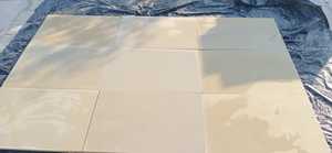 Azulejos de arenisca de superficie pulida amarilla menta Gwalior 60cm X 60cm para proyectos de villas de hoteles otros tamaños disponibles bajo petición - Product Image 6