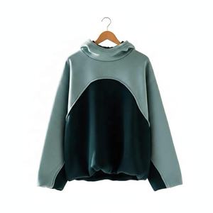 เสื้อฮู้ดดี้โอเวอร์ไซส์แบบกำหนดเองสำหรับผู้ชาย ผ้าหนา 500 กรัม ทรงโอเวอร์ไซส์ ผ้าเฟรนช์เทอร์รี่ ไหล่ตก ตัดสั้น ปรับแต่งได้ - Product Image 1