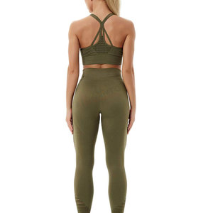 Conjunto de yoga sin mangas para mujer, ropa de fitness y entrenamiento, top de longitud regular, última tendencia, conjunto de yoga ligero para mujer - Product Image 6