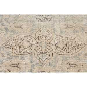 พรมวินเทจขนาดใหญ่ 8.4x12.5 ฟุต (255x381 ซม.) พรมตุรกีขอบสีเบจ - Product Image 5