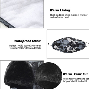 Masque de ski intégral personnalisé pour hommes et femmes cagoule en polyester de soie respirant pour le cyclisme et la pêche Couverture à un trou - Product Image 3