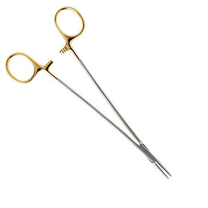 TC 7 Pulgadas Manual Quirúrgico Operativo Fórceps Aguja Titular Debakey Hegar Baumgartner Metal Acero Base Instrumentos Quirúrgicos - Product Image 5